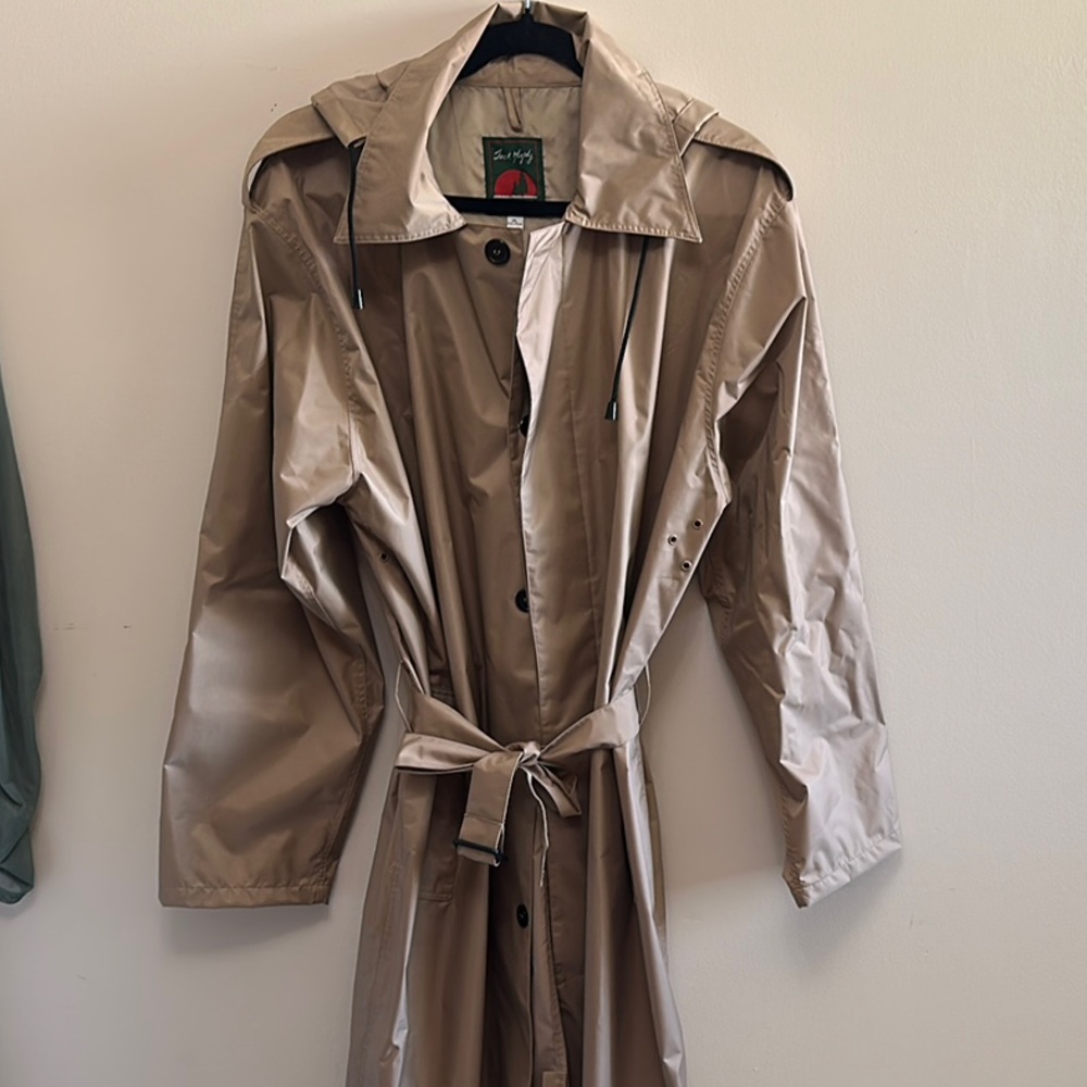 Jack Murphy trench style rain coat